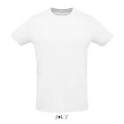 Uniszex rövid ujjú sport póló, SOL'S SO02995, White-2XL