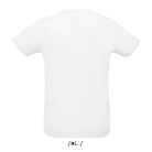 Uniszex rövid ujjú sport póló, SOL'S SO02995, White-2XL