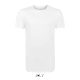 Férfi MAGNUM hosszított szabású rövid ujjú póló, SOL'S SO02999, White-L