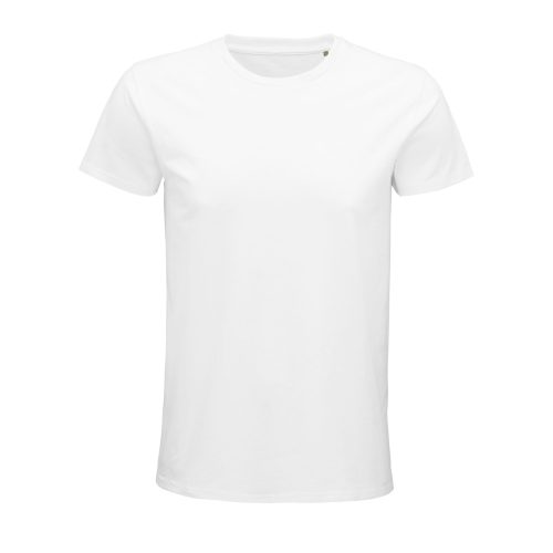 Férfi PIONEER rövid ujjú póló organikus pamutból, SOL'S SO03565, White-XL