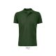 Férfi PLANET organikus rövid ujjú galléros póló, SOL'S SO03566, Bottle Green-2XL