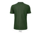 Férfi PLANET organikus rövid ujjú galléros póló, SOL'S SO03566, Bottle Green-2XL