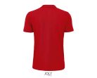 Férfi PLANET organikus rövid ujjú galléros póló, SOL'S SO03566, Red-4XL