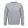 Uniszex  organikus környakas pulóver frottír béléssel, SOL'S SO03574, Grey Melange-2XL