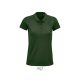 Női PLANET organikus rövid ujjú galléros póló, SOL'S SO03575, Bottle Green-2XL