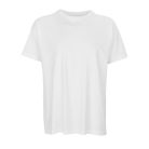 Férfi BOXY széles fazonú organikus rövid ujjú póló, SOL'S SO03806, White-2XL