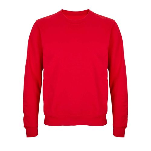 Uniszex környakas pulóver, SOL'S SO03814, Bright Red-2XL