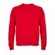 Uniszex környakas pulóver, SOL'S SO03814, Bright Red-L