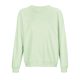 Uniszex környakas pulóver, SOL'S SO03814, Creamy Green-2XL