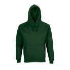 Uniszex  kapucnis pulóver, SOL'S SO03815, Bottle Green-2XL