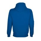 Uniszex  kapucnis pulóver, SOL'S SO03815, Royal Blue-2XL