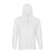 Uniszex  kapucnis pulóver, SOL'S SO03815, White-L