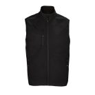 Férfi FALCON 3 rétegű softshell mellény, SOL'S SO03825, Black-L