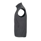 Férfi FALCON 3 rétegű softshell mellény, SOL'S SO03825, Charcoal Grey-S