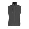 Női FALCON 3 rétegű softshell mellény, SOL'S SO03826, Charcoal Grey-L