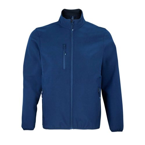 Férfi FALCON softshell dzseki, 3 rétegű, SOL'S SO03827, Abyss Blue-S