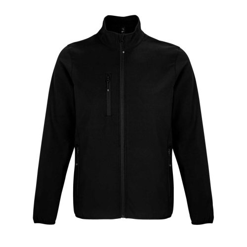 Férfi FALCON softshell dzseki, 3 rétegű, SOL'S SO03827, Black-M