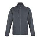 Női FALCON softshell dzseki, 3 rétegű, SOL'S SO03828, Charcoal Grey-S