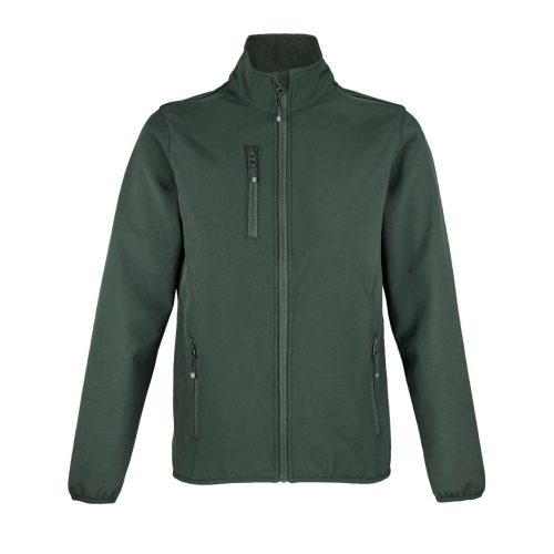 Női FALCON softshell dzseki, 3 rétegű, SOL'S SO03828, Forest Green-S