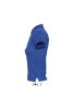 Női PEOPLE rövid ujjú galléros pamut póló, SOL'S SO11310, Royal Blue-L