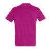 Uniszex REGENT kereknyakú rövid ujjú pamut póló, SOL'S SO11380, Fuchsia-2XL