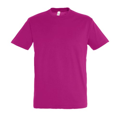 Uniszex REGENT kereknyakú rövid ujjú pamut póló, SOL'S SO11380, Fuchsia-XL