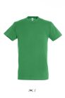 Uniszex REGENT kereknyakú rövid ujjú pamut póló, SOL'S SO11380, Kelly Green-2XL