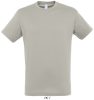 Uniszex REGENT kereknyakú rövid ujjú pamut póló, SOL'S SO11380, Light Grey-2XL