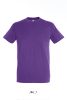 Uniszex REGENT kereknyakú rövid ujjú pamut póló, SOL'S SO11380, Light Purple-2XL