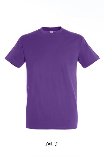 Uniszex REGENT kereknyakú rövid ujjú pamut póló, SOL'S SO11380, Light Purple-2XL