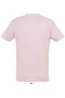 Uniszex REGENT kereknyakú rövid ujjú pamut póló, SOL'S SO11380, Medium Pink-L