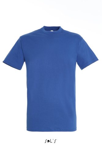 Uniszex REGENT kereknyakú rövid ujjú pamut póló, SOL'S SO11380, Royal Blue-2XL