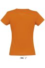 Női MISS kereknyakú rövid ujjú pamut póló, SOL'S SO11386, Orange-2XL