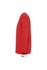 Férfi MONARCH hosszú ujjú pamut póló, SOL'S SO11420, Red-2XL