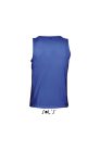 Férfi JUSTIN ujjatlan pamut póló-trikó, SOL'S SO11465, Royal Blue-2XL