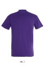 Férfi IMPERIAL környakas rövid ujjú pamut póló, SOL'S SO11500, Dark Purple-2XL