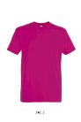 Férfi IMPERIAL környakas rövid ujjú pamut póló, SOL'S SO11500, Fuchsia-2XL