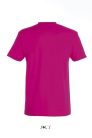 Férfi IMPERIAL környakas rövid ujjú pamut póló, SOL'S SO11500, Fuchsia-2XL