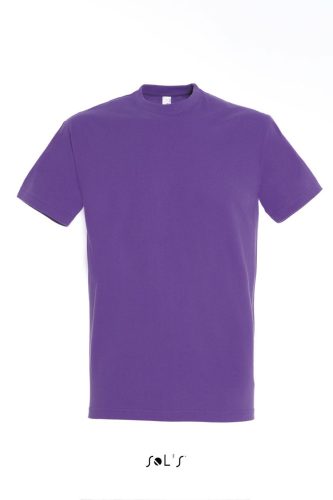 Férfi IMPERIAL környakas rövid ujjú pamut póló, SOL'S SO11500, Light Purple-2XL