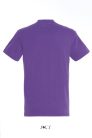 Férfi IMPERIAL környakas rövid ujjú pamut póló, SOL'S SO11500, Light Purple-2XL