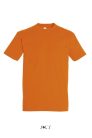 Férfi IMPERIAL környakas rövid ujjú pamut póló, SOL'S SO11500, Orange-3XL