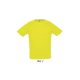 Férfi raglános, rövid ujjú sport póló, SOL'S SO11939, Neon Yellow-2XL