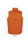 Uniszex WARM steppelt mellény poliészter béléssel, SOL'S SO44002, Orange-2XL