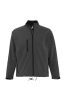 Férfi RELAX vastag 3 rétegű softshell dzseki, SOL'S SO46600, Charcoal Grey-2XL