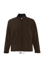 Férfi RELAX vastag 3 rétegű softshell dzseki, SOL'S SO46600, Dark Chocolate-4XL