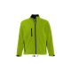 Férfi RELAX vastag 3 rétegű softshell dzseki, SOL'S SO46600, Green Absinthe-L