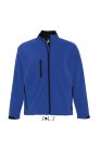 Férfi RELAX vastag 3 rétegű softshell dzseki, SOL'S SO46600, Royal Blue-2XL