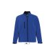 Férfi RELAX vastag 3 rétegű softshell dzseki, SOL'S SO46600, Royal Blue-2XL