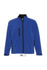 Férfi RELAX vastag 3 rétegű softshell dzseki, SOL'S SO46600, Royal Blue-3XL