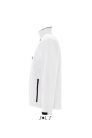 Férfi RELAX vastag 3 rétegű softshell dzseki, SOL'S SO46600, White-4XL